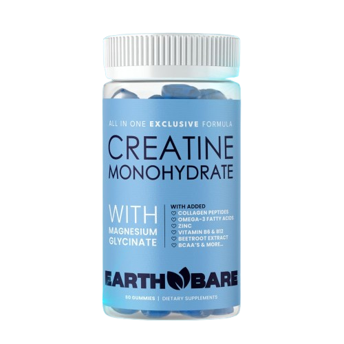 Creatine Monohydrate and Magnesium Gummies for Adults