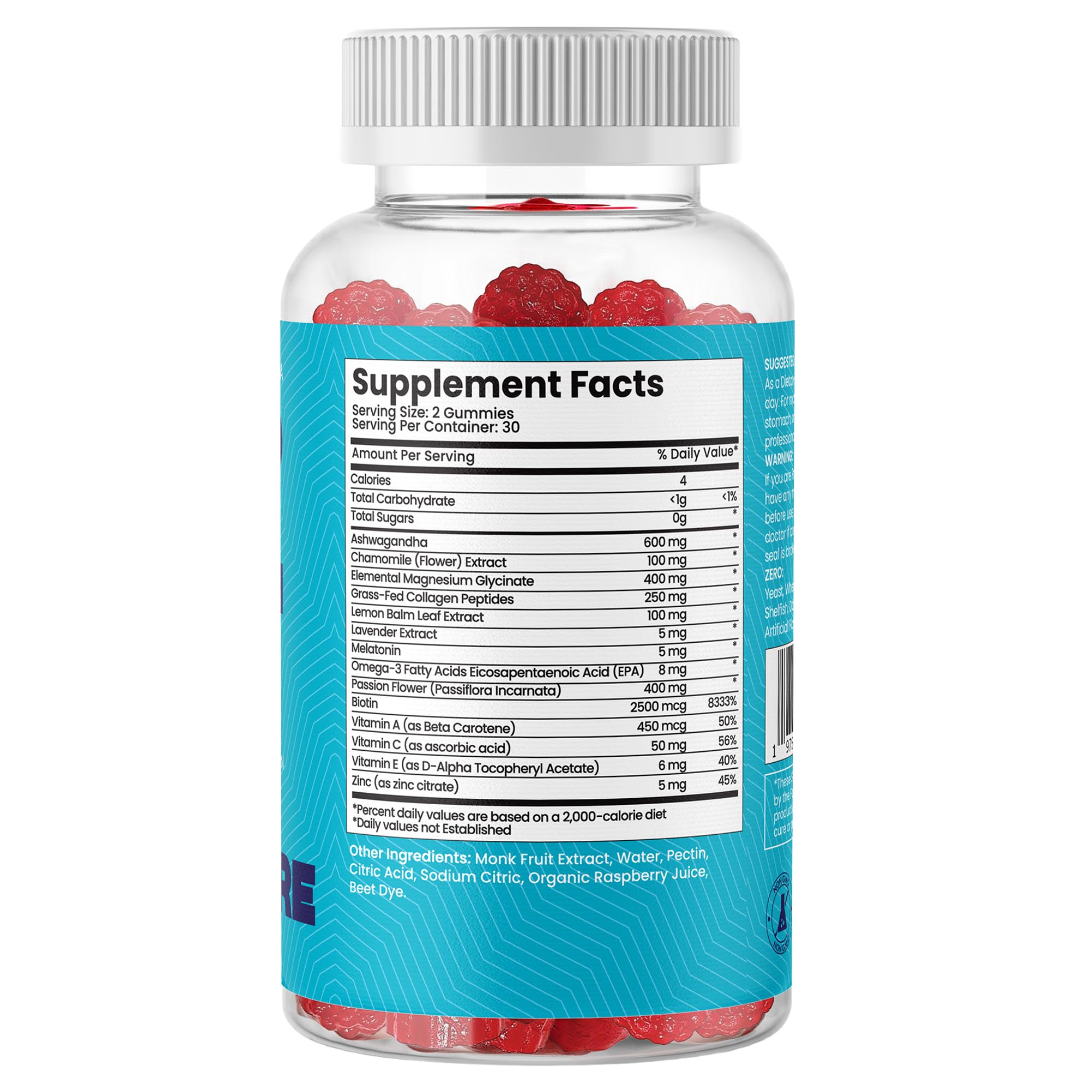 Stress, skin, sleep gummies