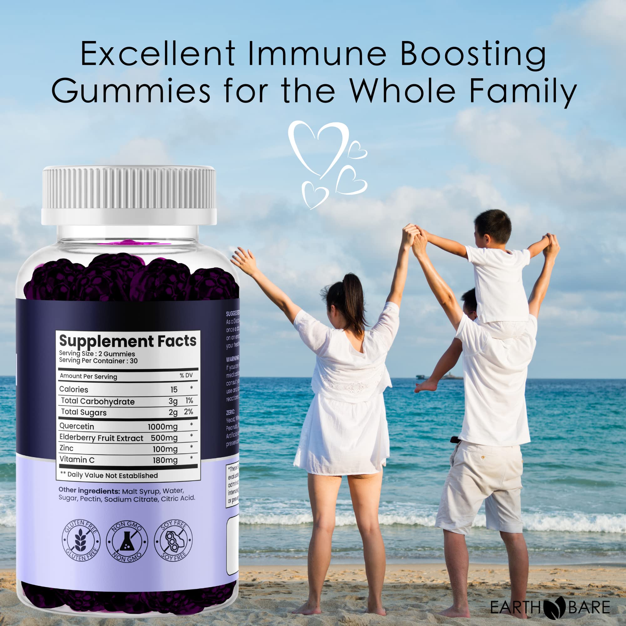 Quercetin Immune Support Max Strength Gummies